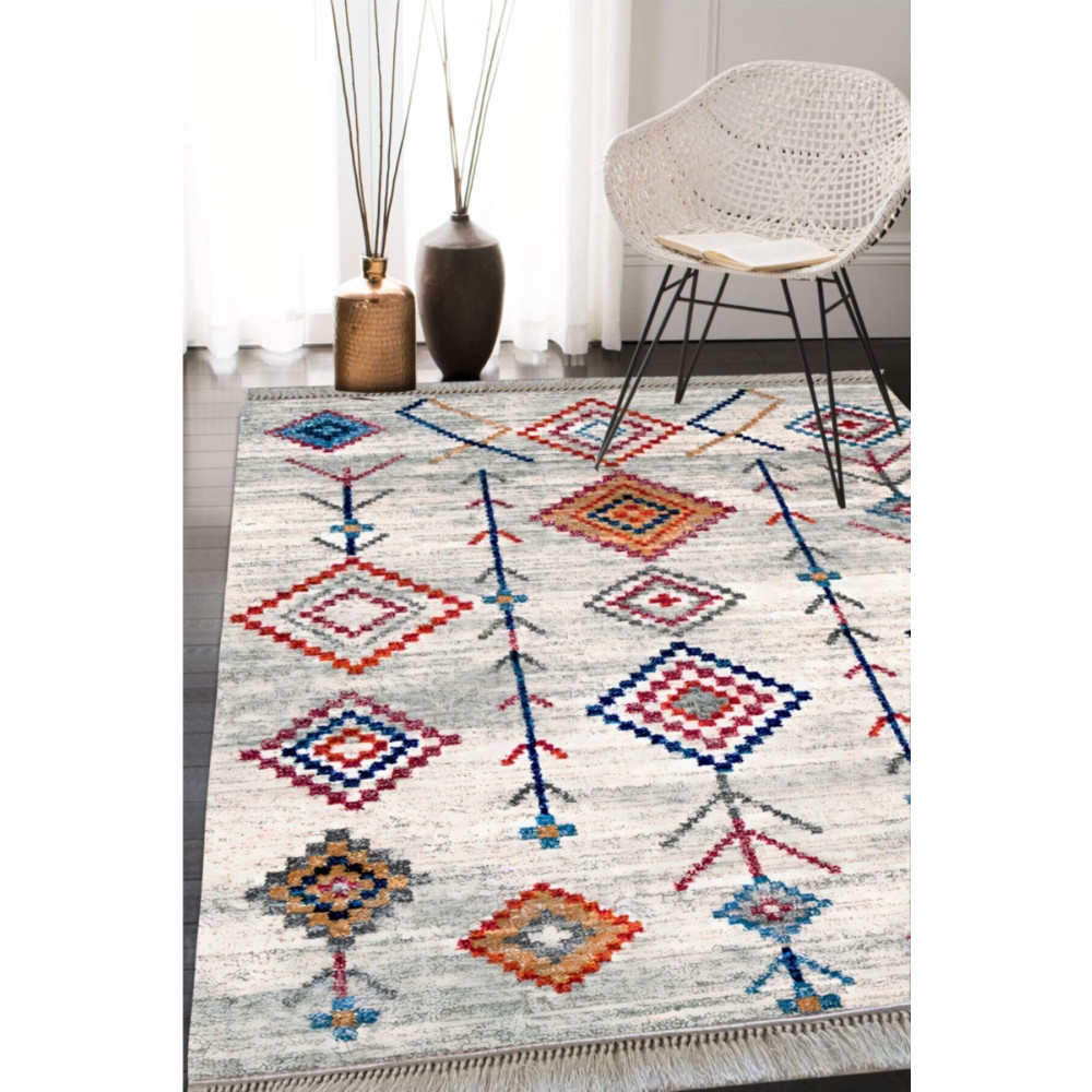 MACRO HOME Etnik Desen Multi Renk Halı Kilim 80 x 300 Beden Kilim Fiyatı