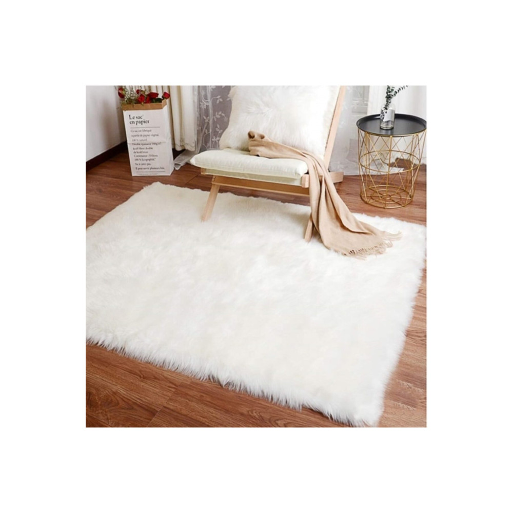 MACRO HOME Post Peluş Beyaz Yıkanabilir 60 x 90 Beden Kilim Fiyatı