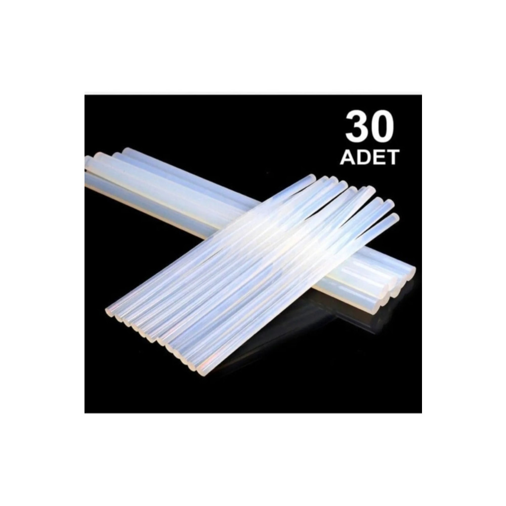 Macrofix Ince Mum Silikon 30 Adet 7.4 Mm 30 Cm Çubuk Silikon Sıcak Silikon Slikon Silikon Fiyatı