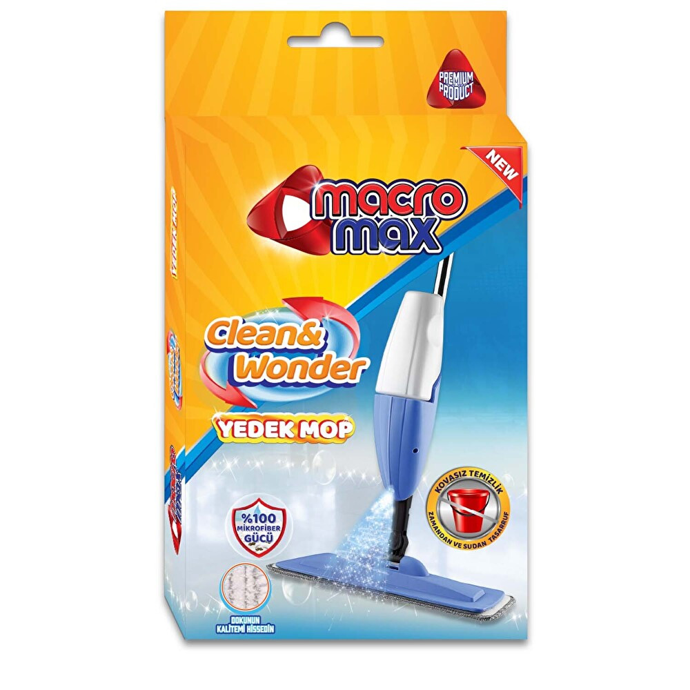 Macromax Clean&Wonder Sprey Yedek Mop Parlatıcı ve Temizleyiciler Fiyatı
