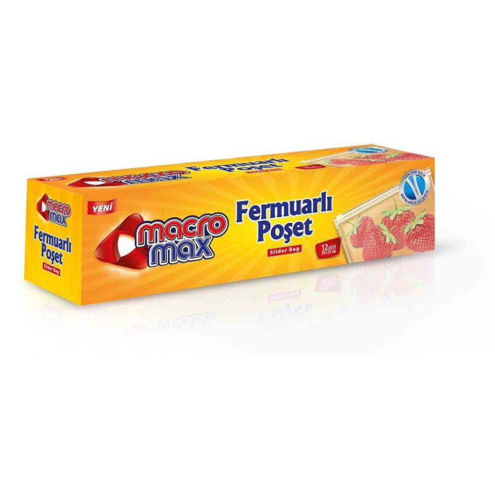 Macromax Fermuarlı Poşet 12 Adet Alüminyum Folyo Fiyatı