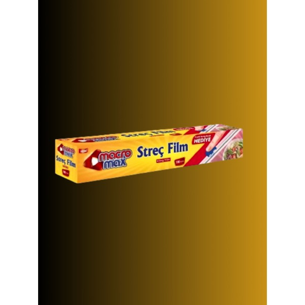 Macromax Streç Film 100 mt - Şeffaf Streç Film Fiyatı