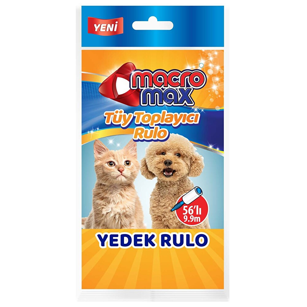 Macromax Tüy Toplayıcı Yedek Rulo 56'Lı Temizlik Malzemeleri Fiyatı