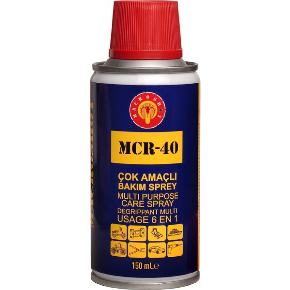 Macroshot Çok Amaçlı Yağ - Yağı ve Temizleyici, Bisiklet Zinciri Yağı, Garaj Kapısı Yağı Mcr 40 Bisiklet Aksesuarları Fiyatı