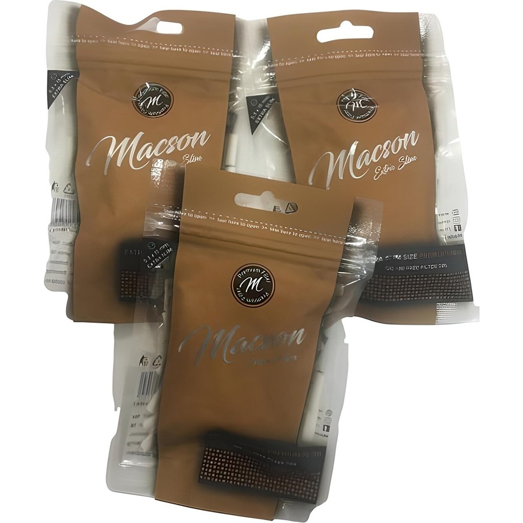 Macson Ekstra Slim Pamuklu Filtre 3’lü Paket 450 Adet Diğer Fiyatı