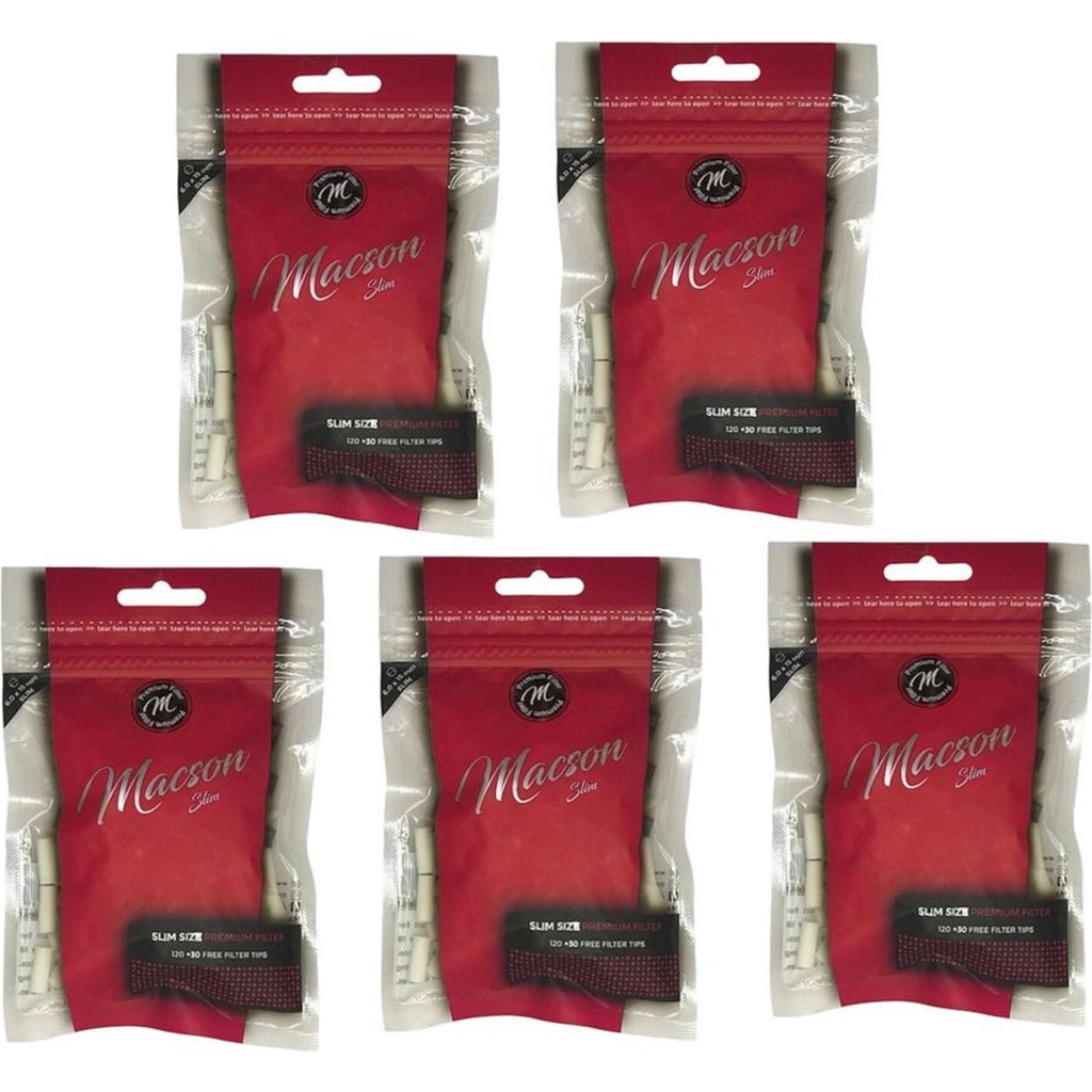 Macson Slım 5X150 6mm Filtre - Kırmızı Diğer Fiyatı