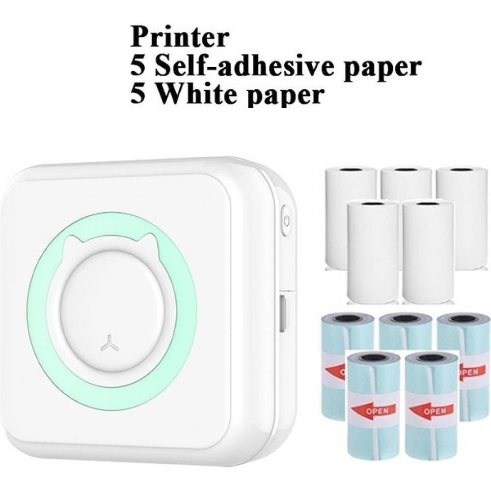 Macy Mini Akıllı Yazıcı Barkod Etiket Yazıcısı (Yurt Dışından) - 01-Mavi Yazıcılar Fiyatı