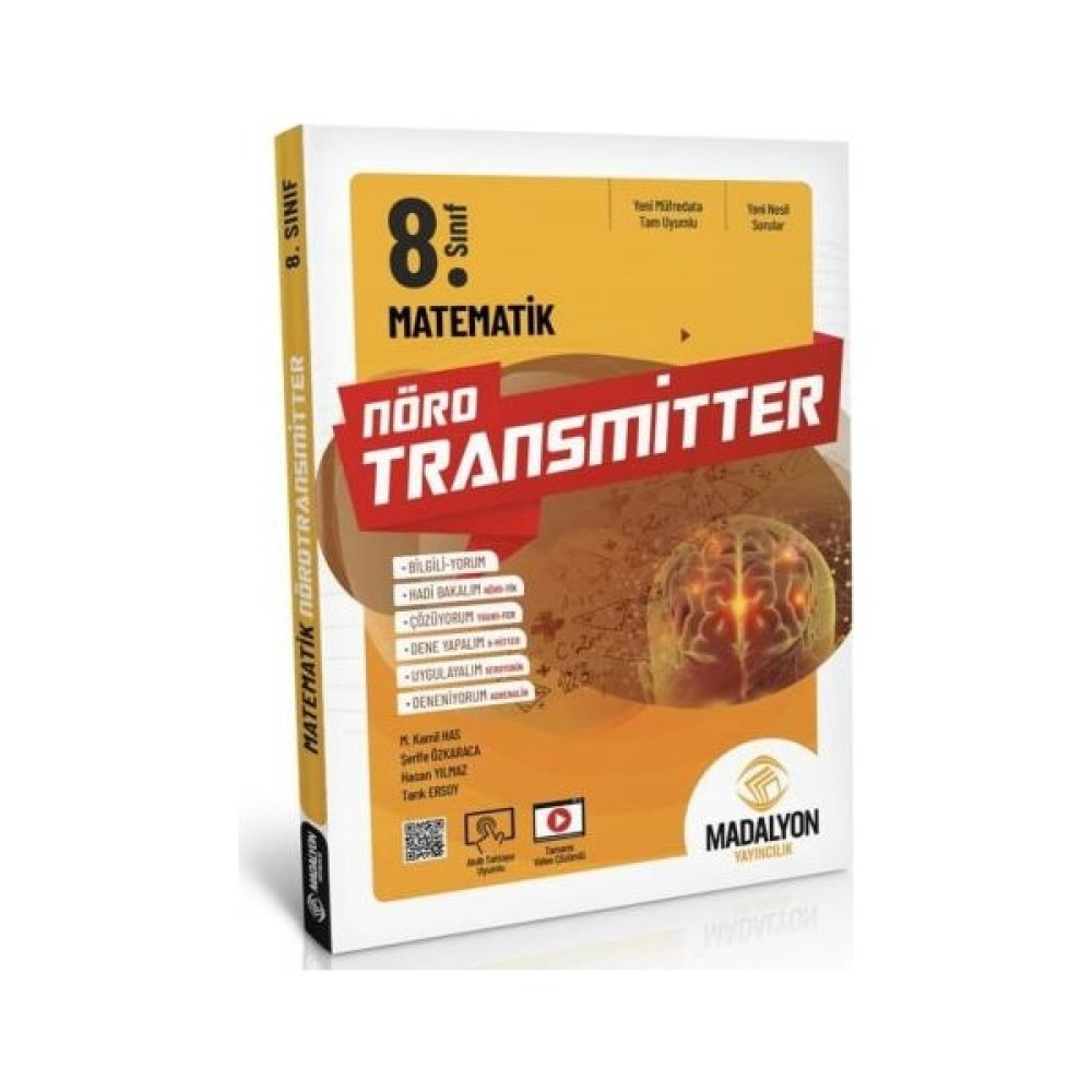 Madalyon Yayıncılık 8. Sınıf Matematik Nöro Transmitter Kaynak Kitapları Fiyatı