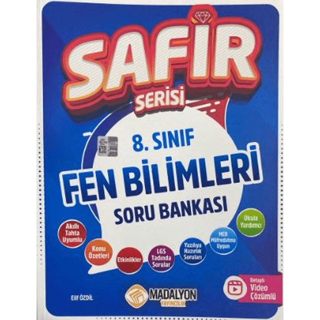 Madalyon Yayıncılık 8. Sınıf Safir Fen Bilimleri Soru Bankası Diğer Fiyatı