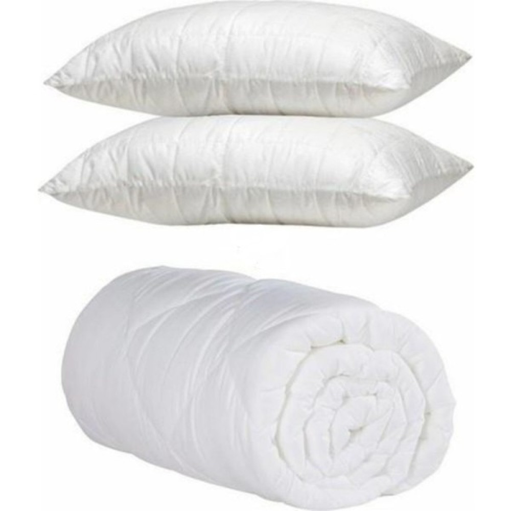 Madame Clean Çift Kişilik Yorgan + 2 Adet Yastık Seti - 195 x 215 cm - Beyaz Yorgan Fiyatı