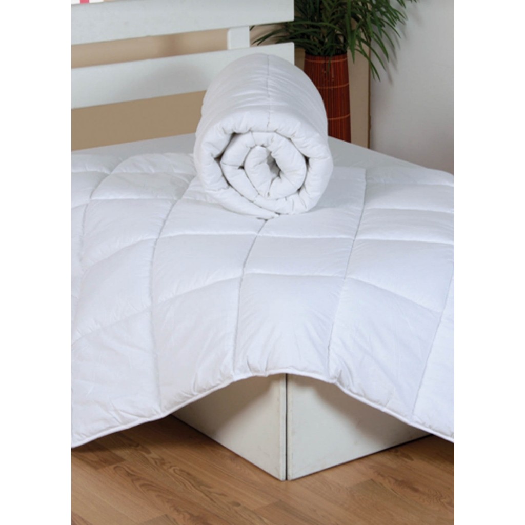 Madame Clean Tek Kişilik Antialerjik Microfiber Yorgan 155X215 - 155 x 215 cm - Beyaz Yorgan Fiyatı