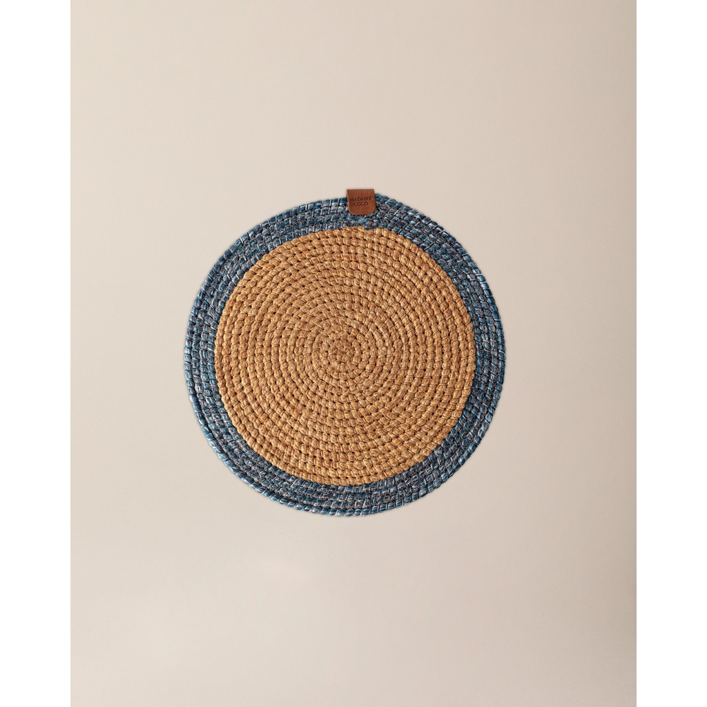 Madame Coco Alsace Supla - Naturel/mavi - 35 cm - Natürel - Mavi Amerikan Servis Fiyatı