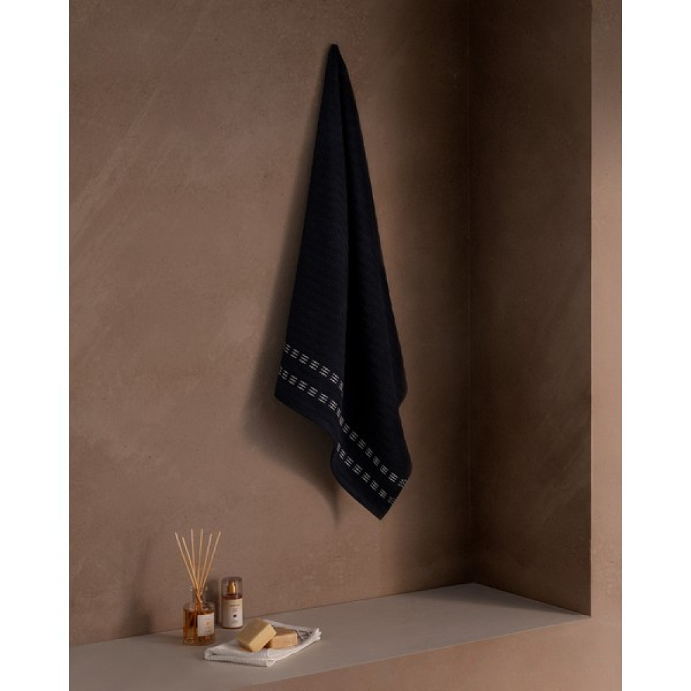 Madame Coco Arjean Banyo Havlusu - 70 x 140 cm - Lacivert Banyo Havlusu Fiyatı
