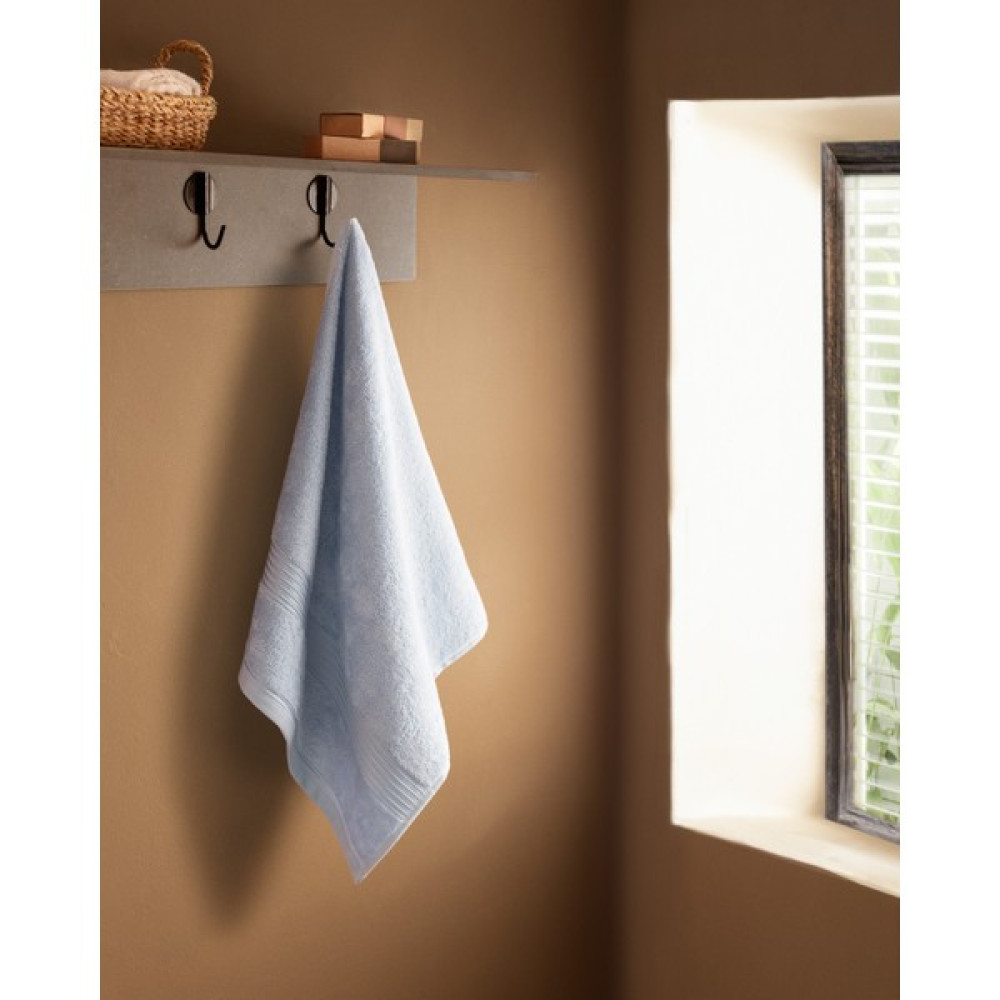 Madame Coco Clarette Yüz Havlusu - Soft Mavi - 50X80 cm - 50 x 80 cm El / Yüz Havlusu Fiyatı
