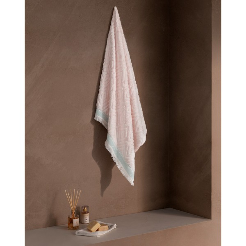 Madame Coco Diamant Banyo Havlusu - 70 x 140 cm - Pudra Banyo Havlusu Fiyatı