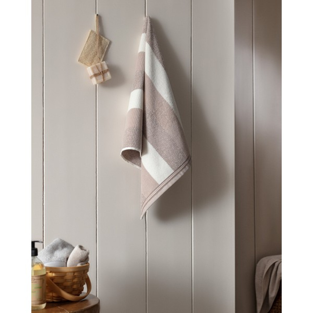 Madame Coco Eden Yüz Havlusu - Bej - 50 x 80 cm El / Yüz Havlusu Fiyatı