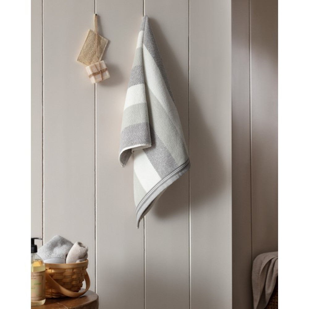 Madame Coco Eden Yüz Havlusu - Gri - 50 x 80 cm El / Yüz Havlusu Fiyatı