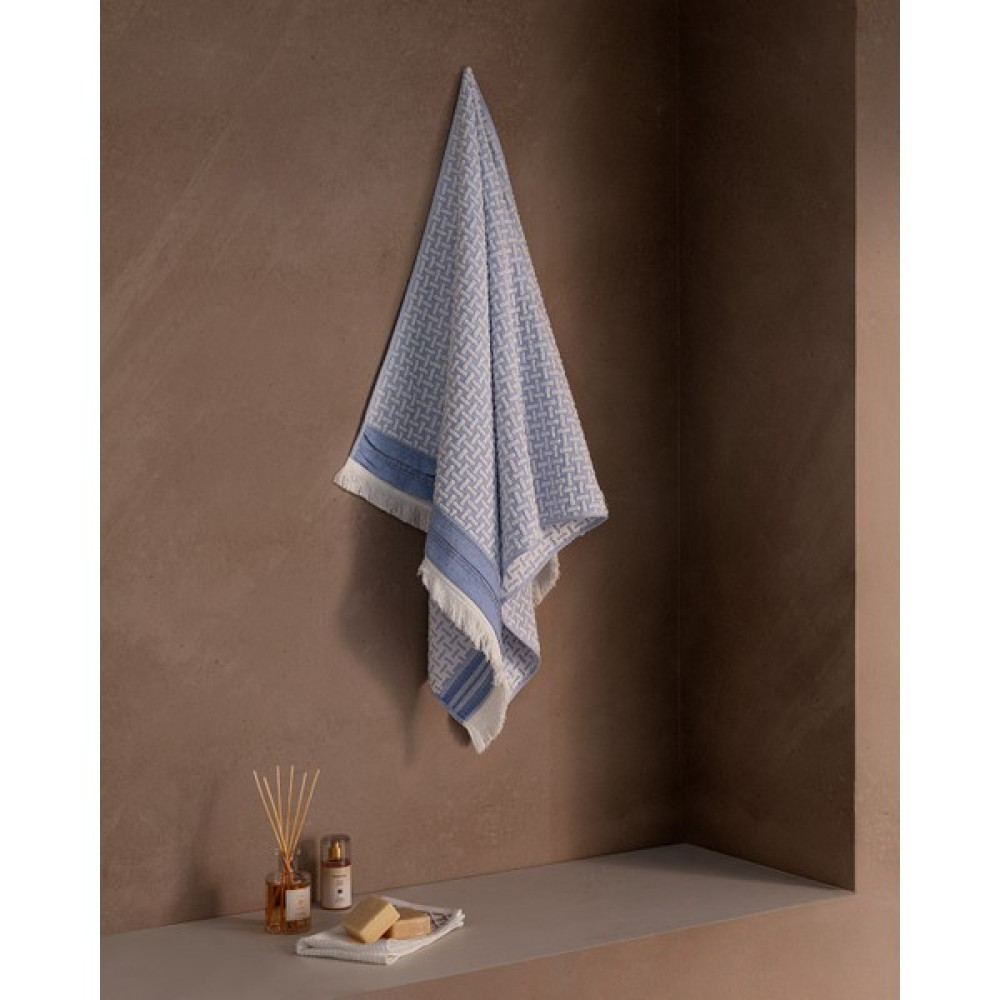 Madame Coco Elaine Banyo Havlusu - 70 x 140 cm - Mavi Banyo Havlusu Fiyatı