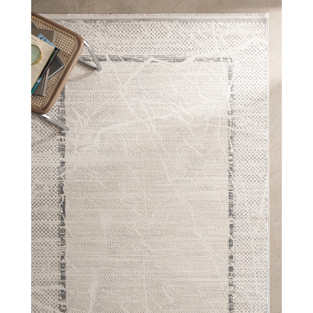 Madame Coco Fayence Halı - Gri - 200X290 cm - 200 x 290 cm SSD / Solid State Drive Fiyatı