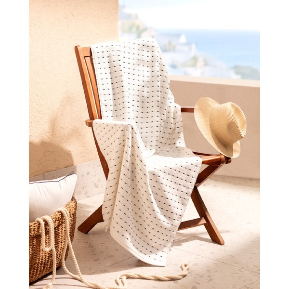 Madame Coco Leroy Banyo Havlusu - 70X140 cm - Yat Koleksiyon - Beyaz - 70 x 140 cm Banyo Havlusu Fiyatı