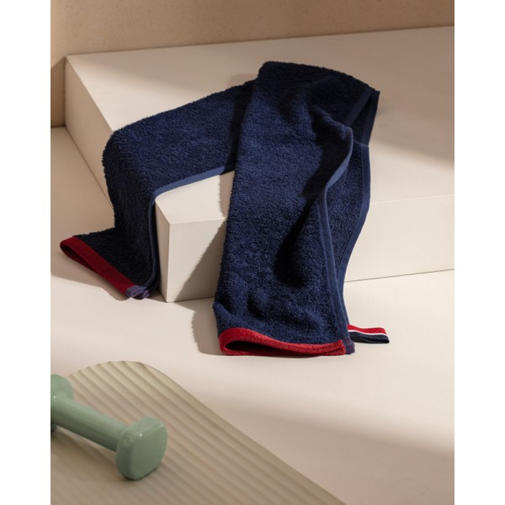 Madame Coco Marie Spor Havlusu - Lacivert-NV2 - 30 x 110 cm El / Yüz Havlusu Fiyatı