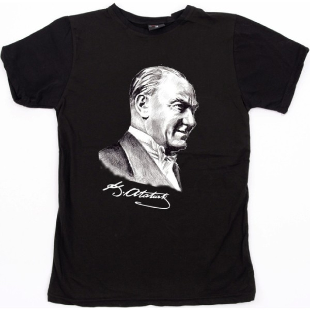 Maddog Atatürk Portre Tshirt (Relax Fit) / 9xl / 8xl / 7xl / 6xl / 5xl / 4xl / 3xl Erkek T-shirt Fiyatı