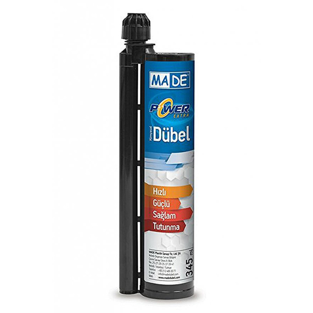 Made Power Extra Kımyasal Dubel 345 Ml Nalburiye & Hırdavat Fiyatı