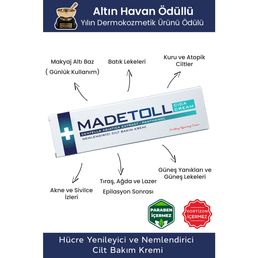 Madetoll Cilt Bakım Kremi 60133029877638590943 Cilt ve Yüz Bakımı Fiyatı