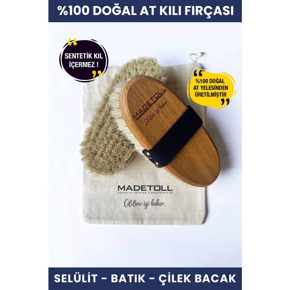 Madetoll Doğal At Kılı Selülit Fırçası Selülit Önleyici ve Gidericiler Fiyatı