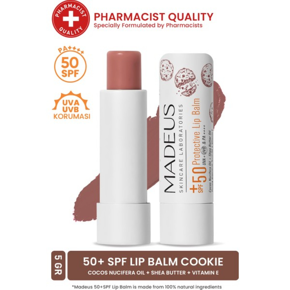 Madeus Spf+50 Yoğun Nemlendirici Renkli Dudak Nemlendici Lip & Cheek Balm Mocha Mousse 5 gr - Kahve Dudak Bakımı / Koruyucu Fiyatı