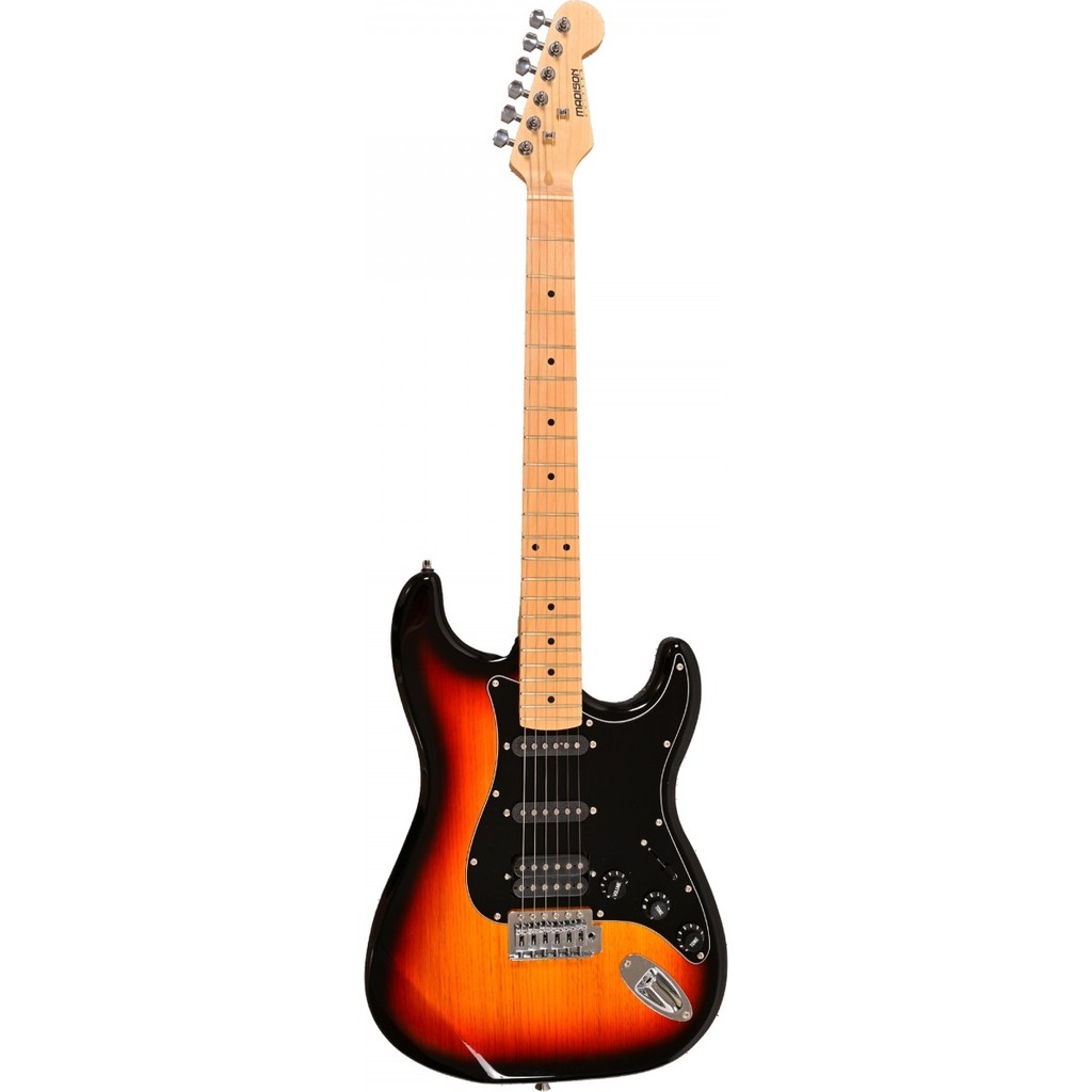 Madison Meg-3ts Sunburst Elektro Gitar Klasik Gitarlar Fiyatı