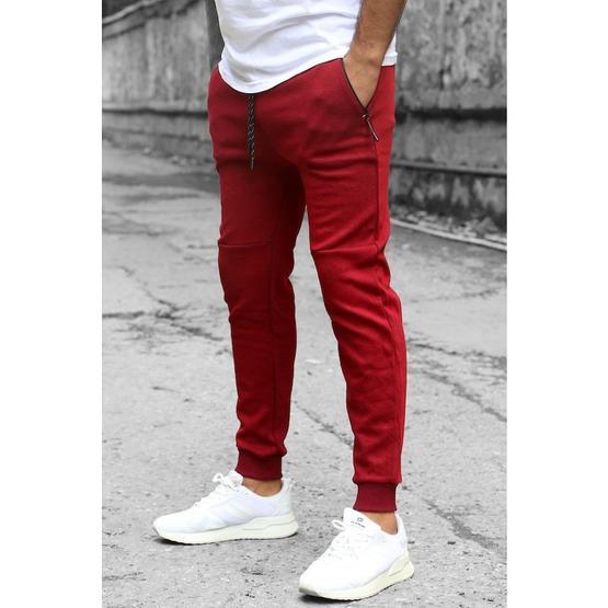 Madmext 2080 Bordo Erkek Eşofman