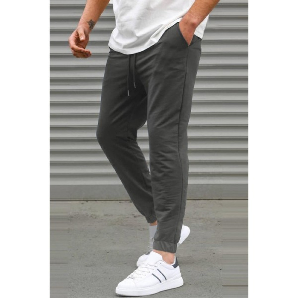 Madmext Füme Basic Paçası Lastikli Erkek Eşofman 5494 Erkek Eşofman Fiyatı