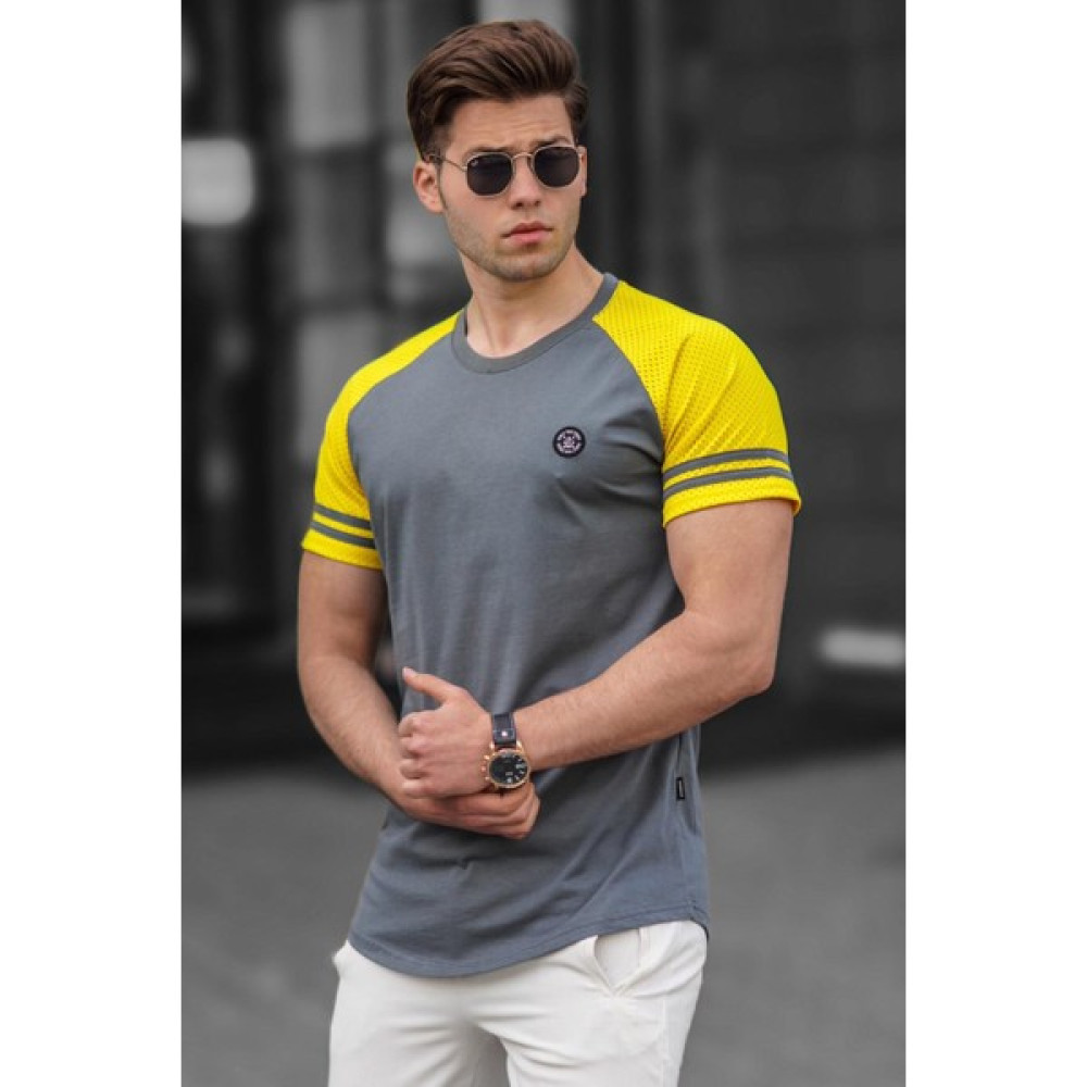 Madmext Füme Erkek Tişört 5257 Erkek T-shirt Fiyatı