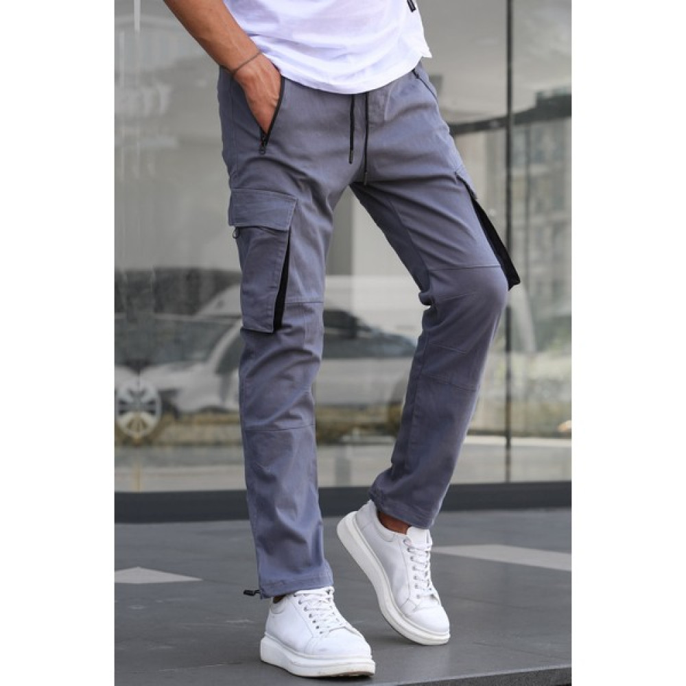 Madmext Füme Kargo Cep Jogger Pantolon 5791 Erkek Pantolon Fiyatı