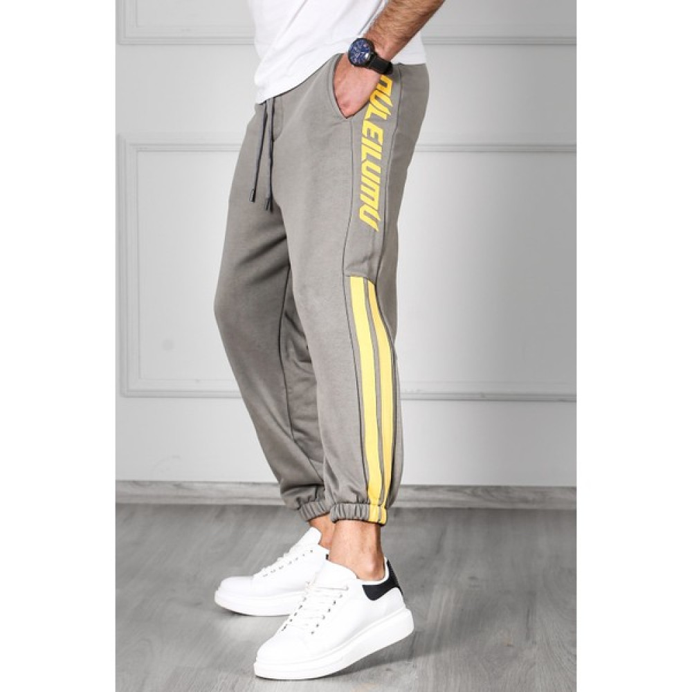 Madmext Gri Oversize Kısa Paça Erkek Eşofman 4833 Erkek Eşofman Fiyatı