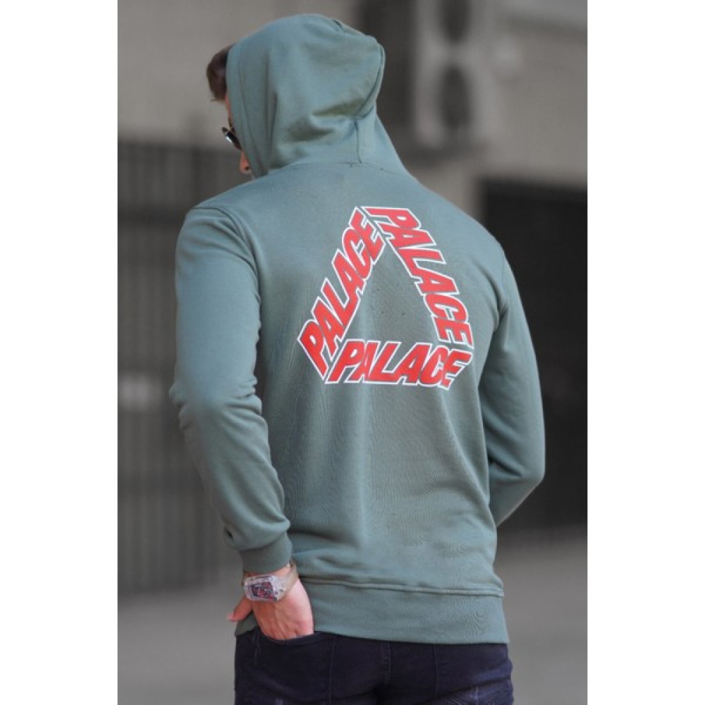 Madmext Haki Baskılı Sweatshirt 5303 Erkek Sweatshirt Fiyatı