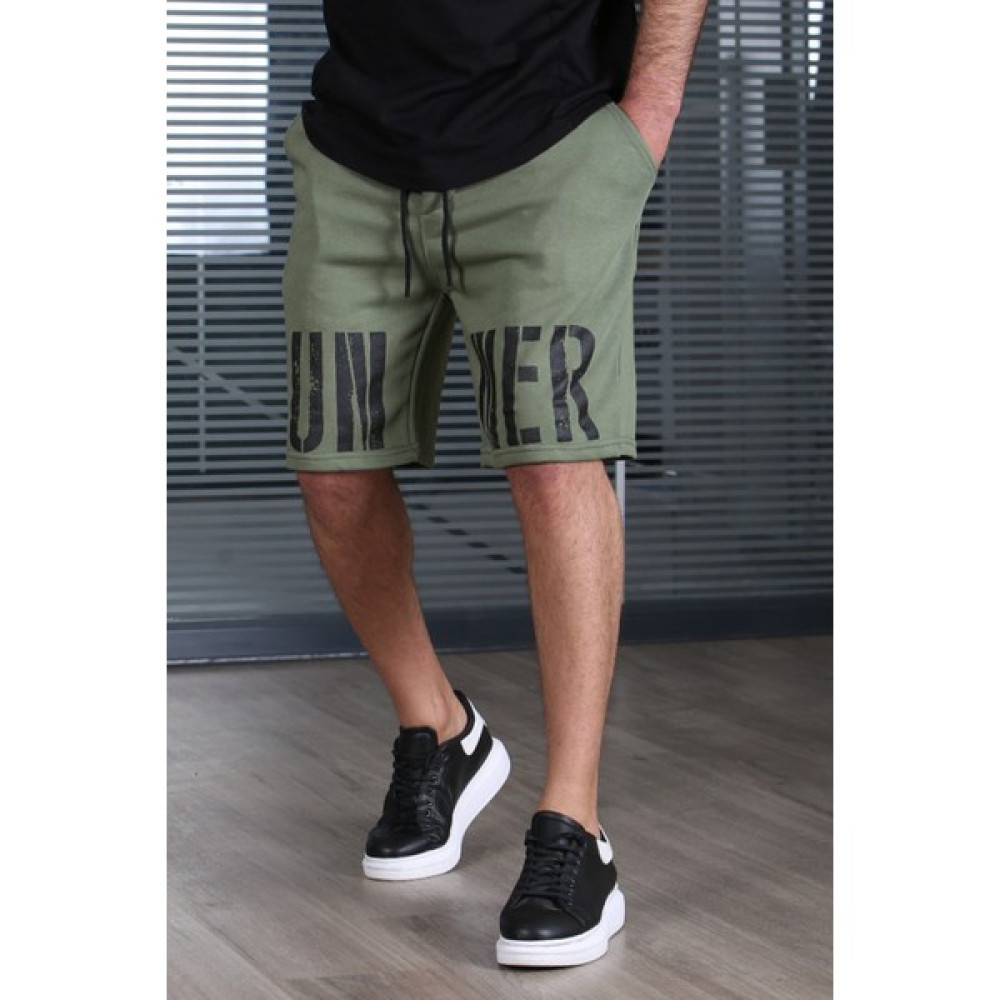 Madmext Haki Erkek Regular Fit Şort 4843 Erkek Şort Fiyatı