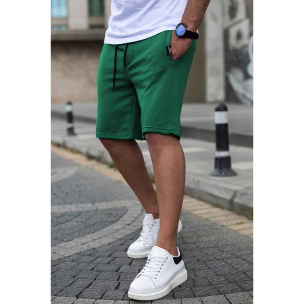 Madmext Koyu Yeşil Erkek Regular Fit Şort 4842 Erkek Şort Fiyatı