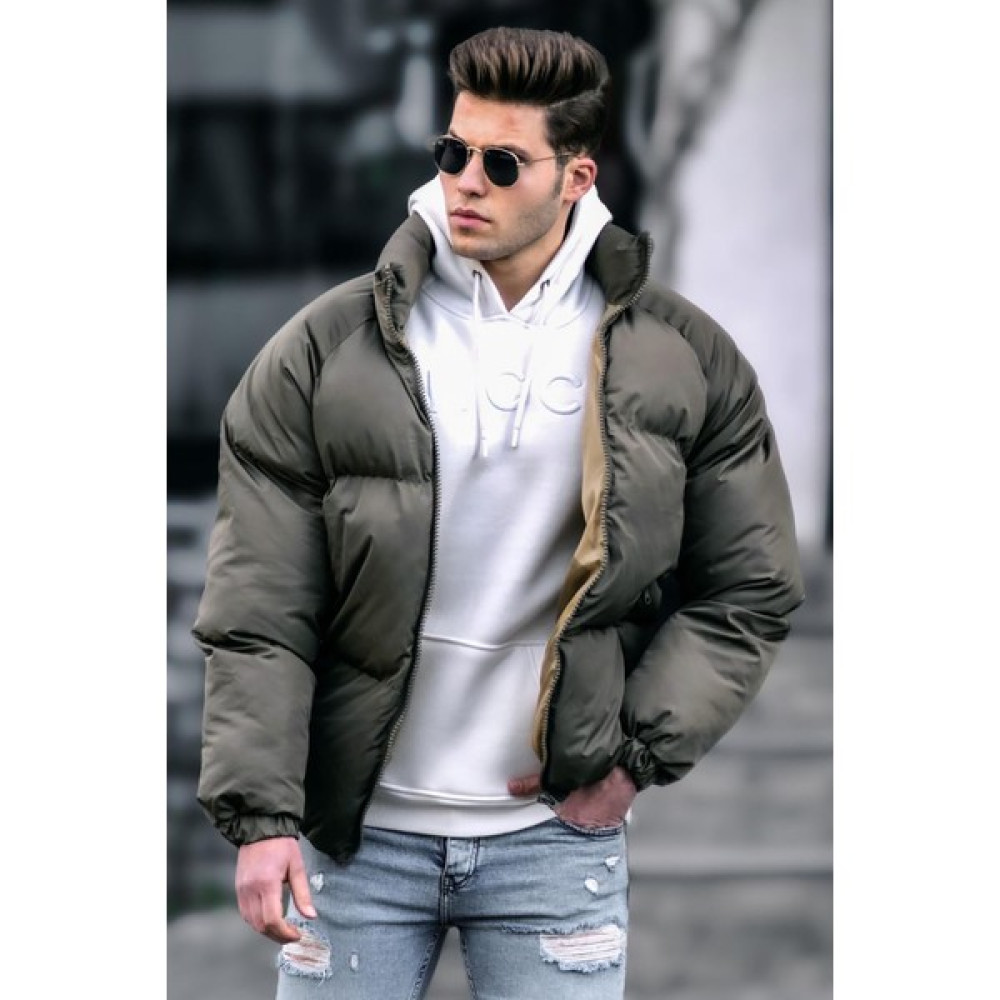Madmext Yeşil Şişme Mont 5064 Erkek Mont Fiyatı