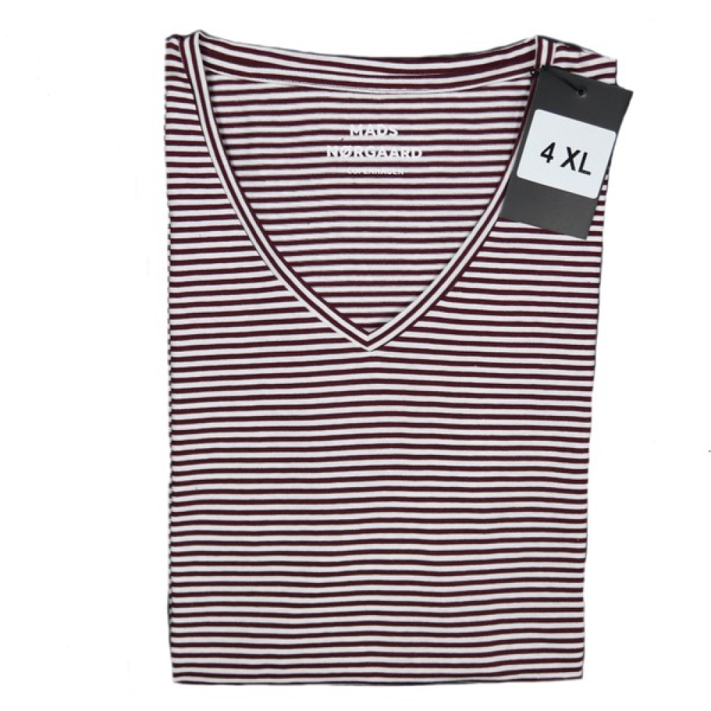 Mads Norgaard Büyük Beden V Yaka T-Shirt Erkek T-shirt Fiyatı