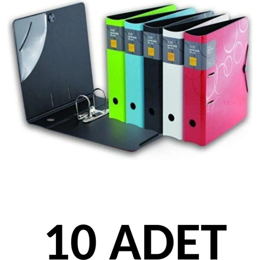 Maestro 10 Adet Neon Renkler Süper Lüx Klasör (Her Renk 2 Adet ) Klasör Fiyatı