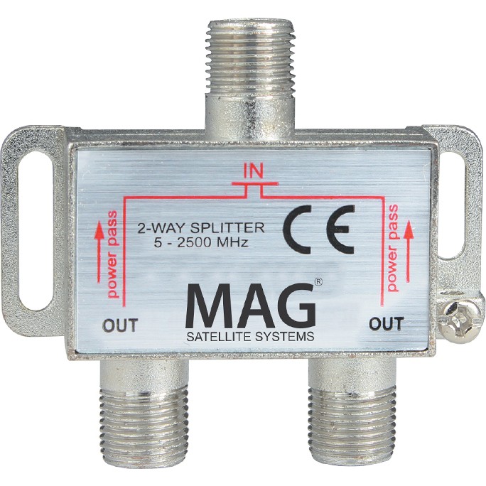 Mag 1/2 Splıtter 5-2500 Mhz Uydu Bölücü - Gri Diğer Fiyatı