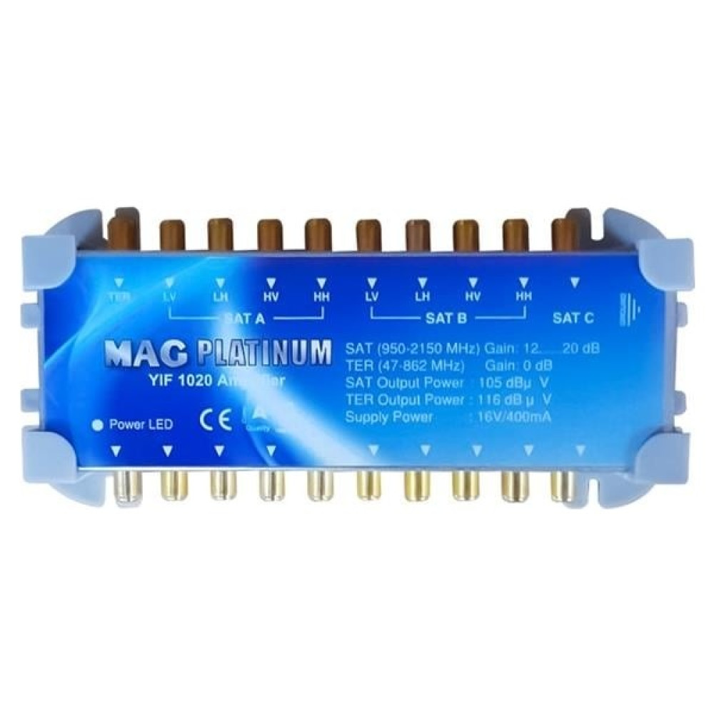 Mag Platinum Byrsht YIF-1020 Booster Amplifier 20DB Yükselti̇ci̇ Byrnew Oto Boyaları Fiyatı