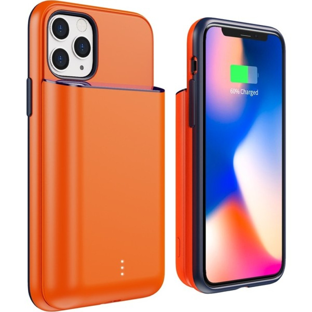 Mag Plus MAGPLUS Iphone 11 Pro Kablosuz Taşınabilir Manyetik Powerbank Ve Magsafe Uyumlu Kılıf, 5000mah - Turuncu - Lacivert Oto Boyaları Fiyatı