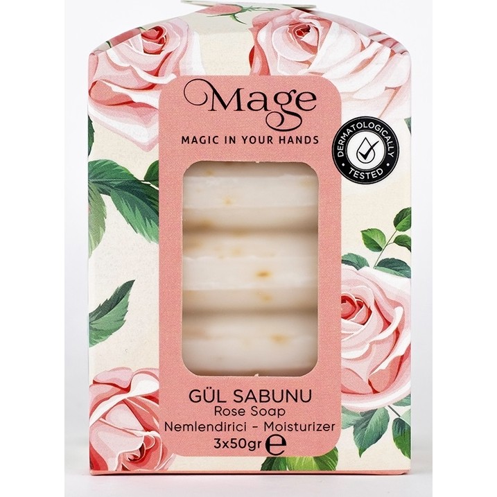 MAGE GÜL SABUNU 3'LÜ Diğer Fiyatı