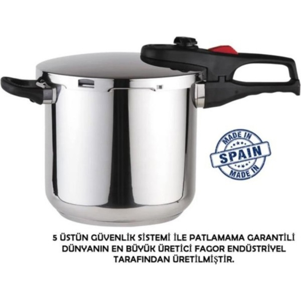 Magefesa Practıca 3.2 L Düdüklü Tencere Sade 003W47V0 - 2 - 3 lt - Gri Düdüklü Tencereler Fiyatı