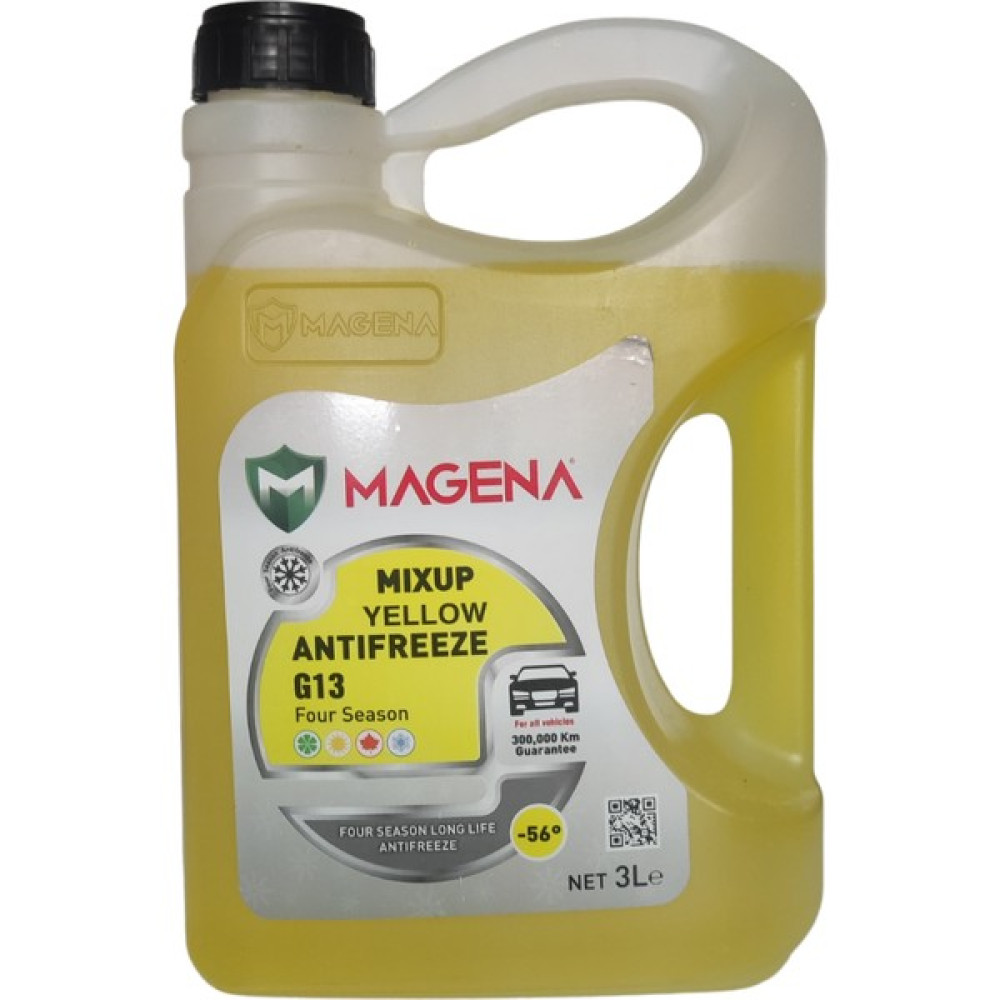 Magena Mix Up Yellow Sarı Antifriz G13 3 Litre ( Üretim Yılı : 2024 ) Antifiriz Fiyatı