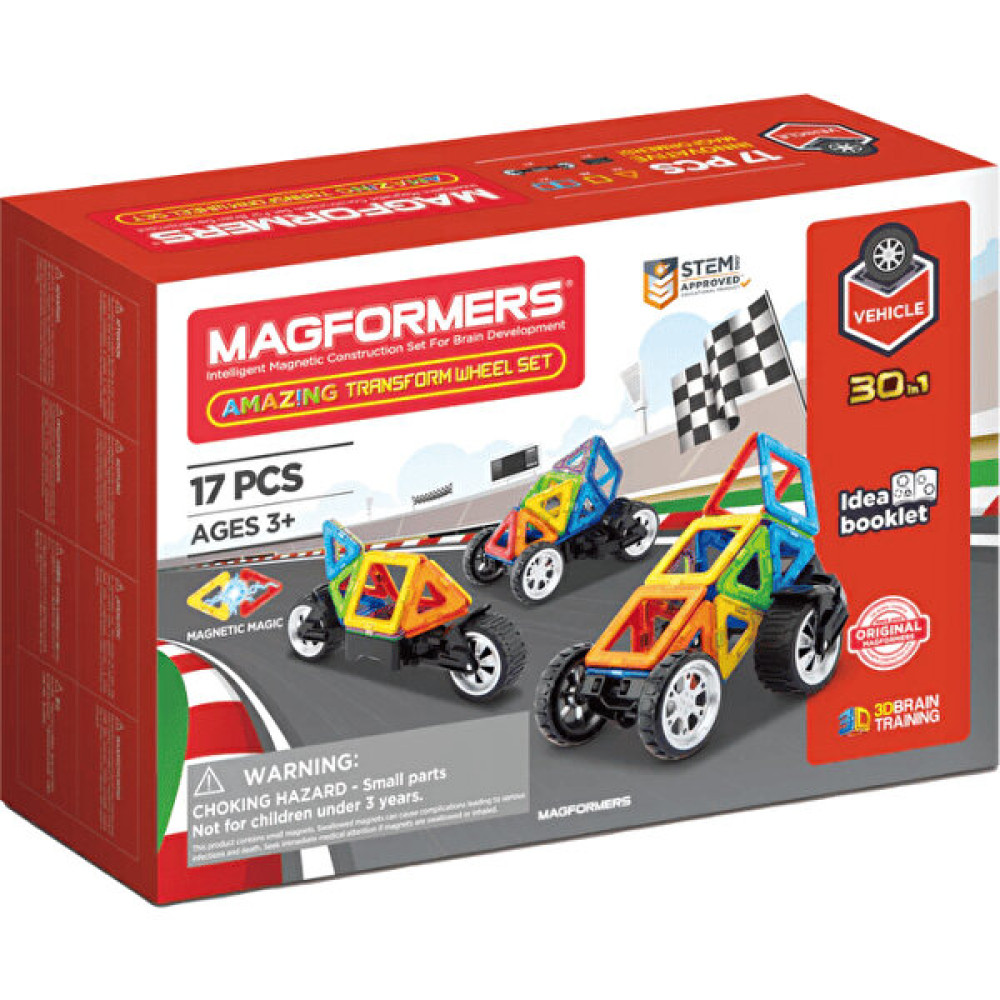 Magformers Mıknatıslı Amazing Transform Wheel Set - 17 Parça Legolar ( Yapım Oyuncakları ) Fiyatı