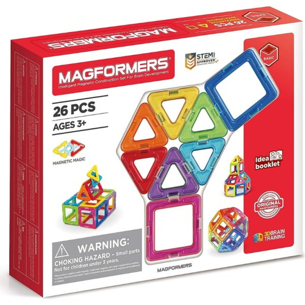 Magformers Mıknatıslı Basic Set - 26 Parça Legolar ( Yapım Oyuncakları ) Fiyatı